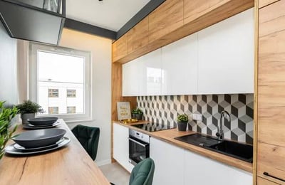 Аренда стильной 3-комнатной квартиры, 60 м², район Praga-Południe, Варшава, Польша